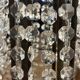 Paire de lustres à pampilles en cristal
