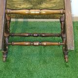 Pair of provençal walnut armchairs
