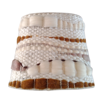 Vintage wool lampshade