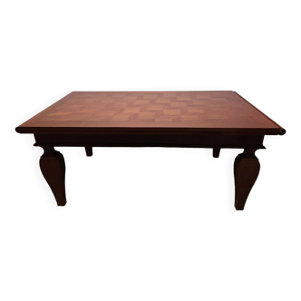 Table de salle à manger avec 2 rallonges art déco