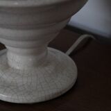 Lampe torchère Art Déco craquelée France 1930