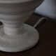 Lampe torchère Art Déco craquelée France 1930