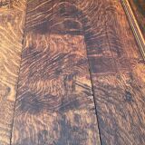 Antique 18th century solid oak Jacobean style sideboard