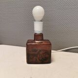 Beautiful ceramic table lamp, from Desiree Denmark (signed at the bottom)