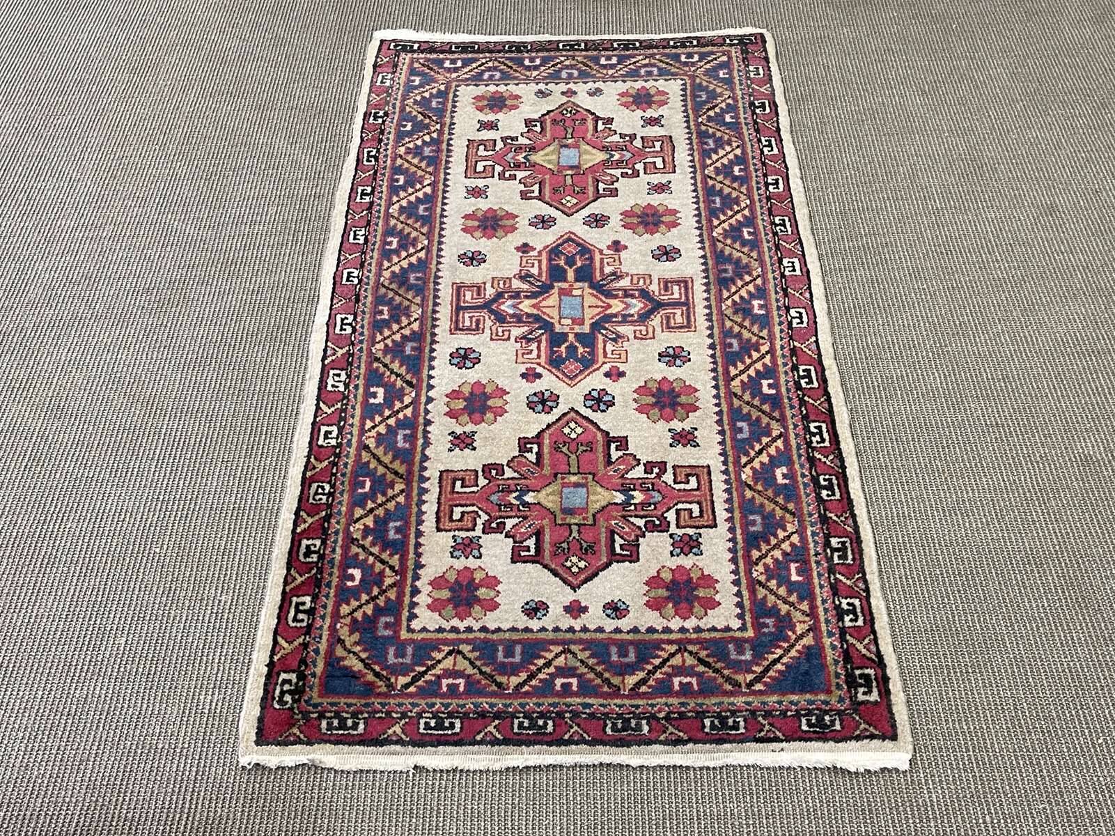 Handmade wool Iranian carpet