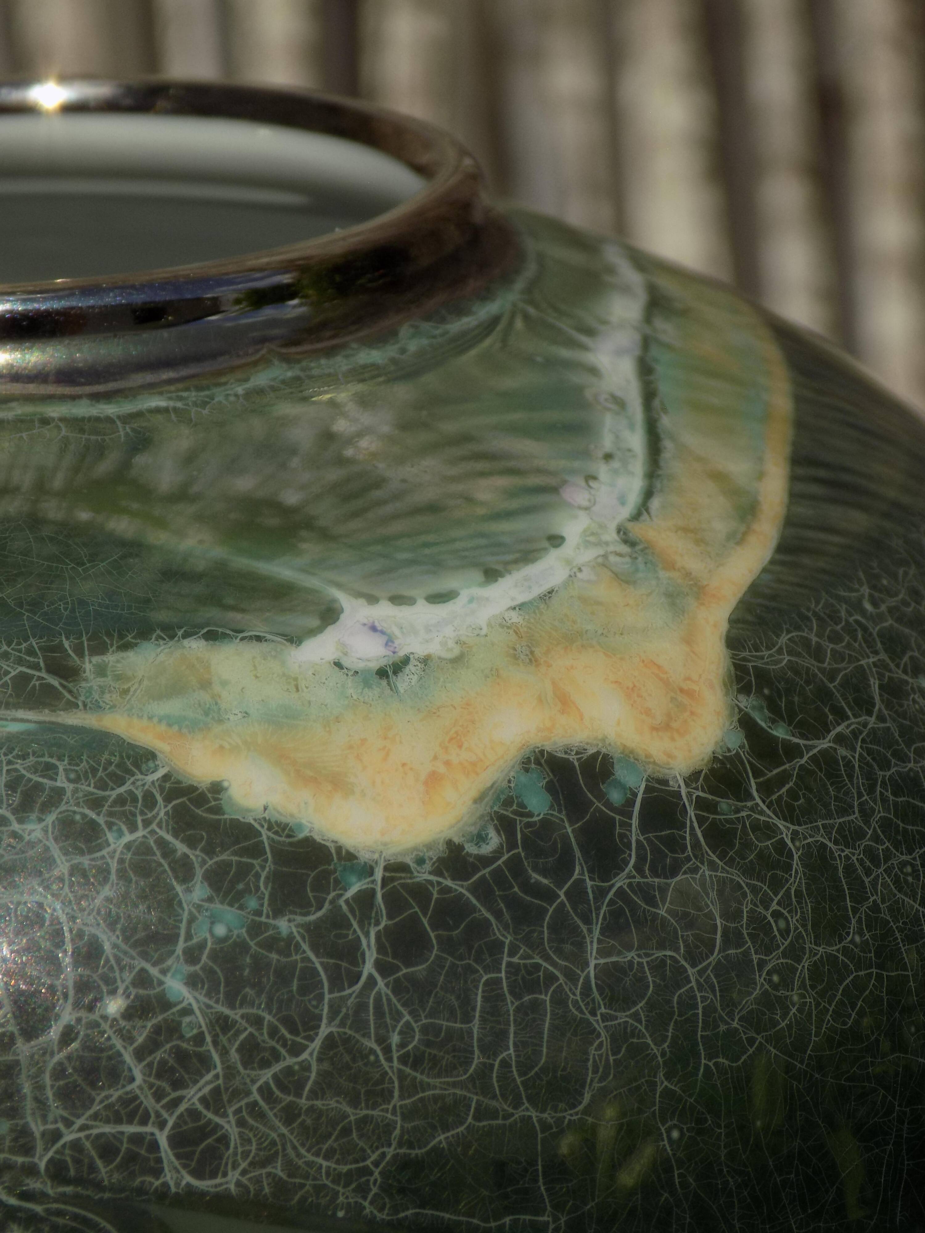 Vase en porcelaine de Limoges