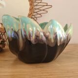 Flame ceramic planter