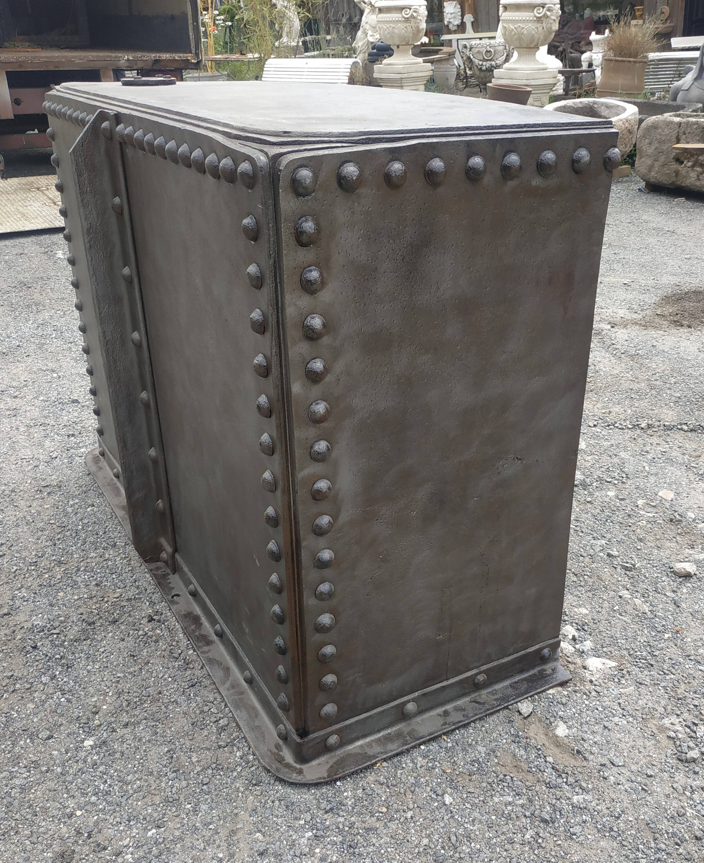 Industrial riveted iron bar