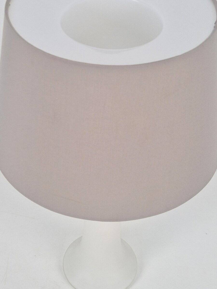 Vintage Glass Table Lamp by U. & O. Kristiansson for Luxus Vittsjö, Sweden, 1969