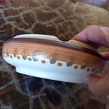 Ashtray empty-pockets HB Henriot Quimper signed André Gallant