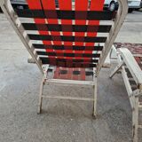 Two Deck Chairs From The Liner France