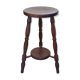 Stool wooden feet turned arts and crafts