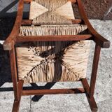 Pair of straw armchairs (Josep Torres Clavé, 1936)