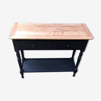 Wooden entrance console