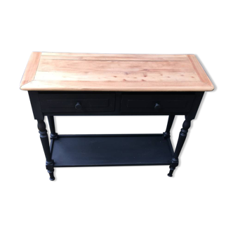 Wooden entrance console