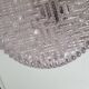 Vintage Glash-tte Limburg glass round ceiling light