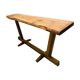 Console en bois massif