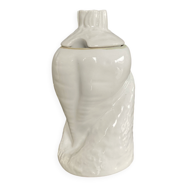 Pot couvert ancien en porcelaine Germany