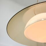 Rare UFO Space Age Lamp from Guzzini in Light Brown, 1970s