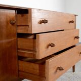 Midcentury danish teak and afromosia sideboard