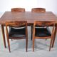 Table a manger extensible en palissandre année 60