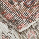 6x8 Vintage Green & Red Oriental Persian Rug, 172x252Cm