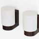 Pair of wall sconces for bathroom Finland 1960