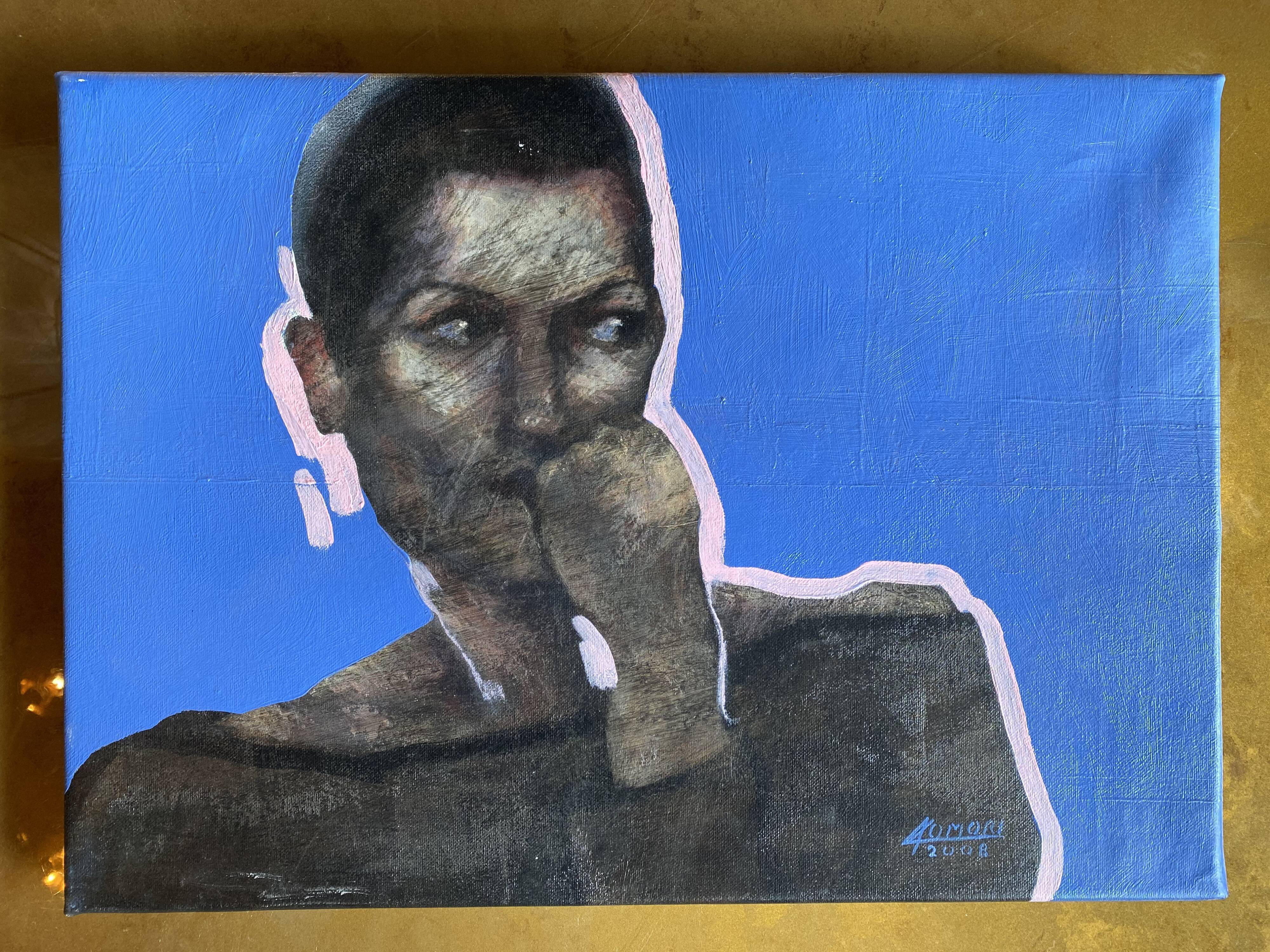 Painting - portrait by Alejandro Komori