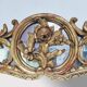 Ancien miroir français en bois doré style Louis XV baroque (100*66 cm)