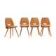 Lot de 4 chaises Tatra