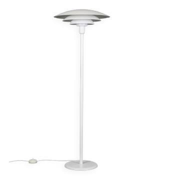 Lampadaire multicouche / blanc / design danois moderne / années 1980 / Form-Light