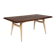 Table avec marqueterie exotique