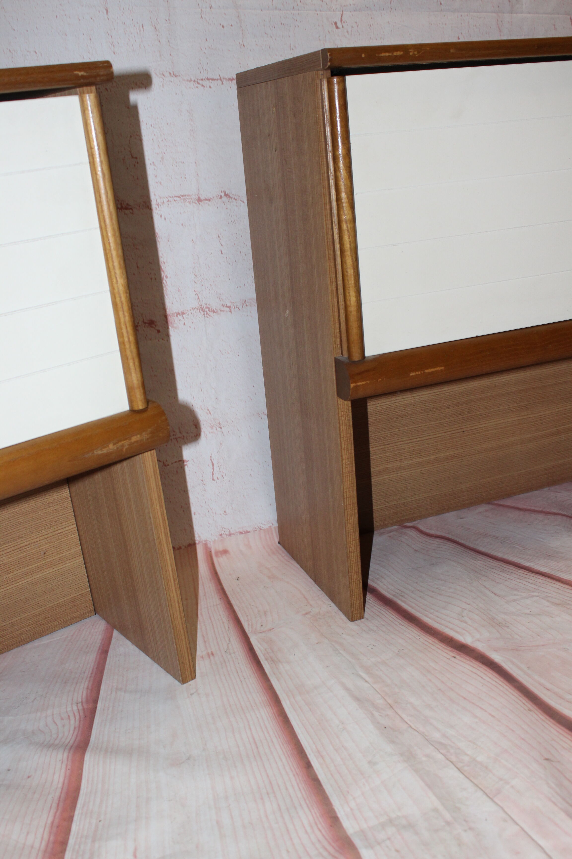 Vintage design bedside tables 70s