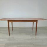 Danish design Scandinavian teak dining table 1960