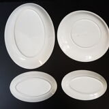 Lot of 4 dishes from the 1950s