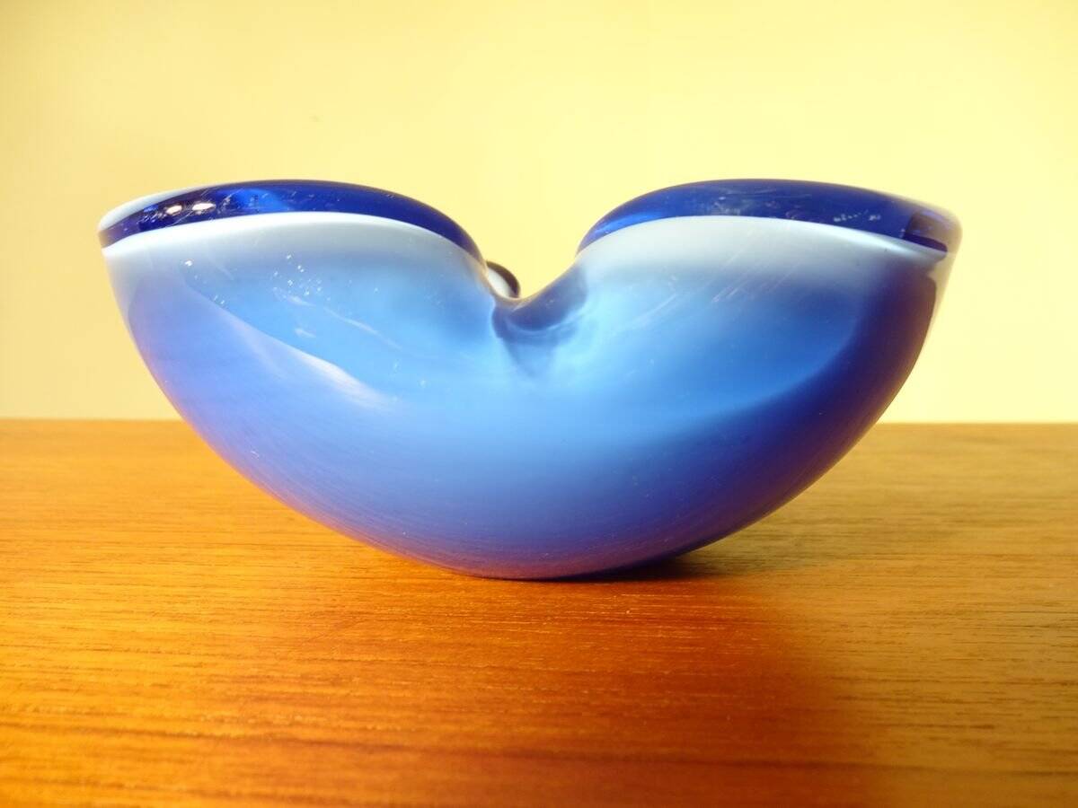 Italian Murano Glass Ashtray, 1960s