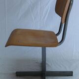 Lot of 10 kindergarten chairs - industrial style