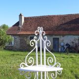 Wrought iron garden corner corner 1900