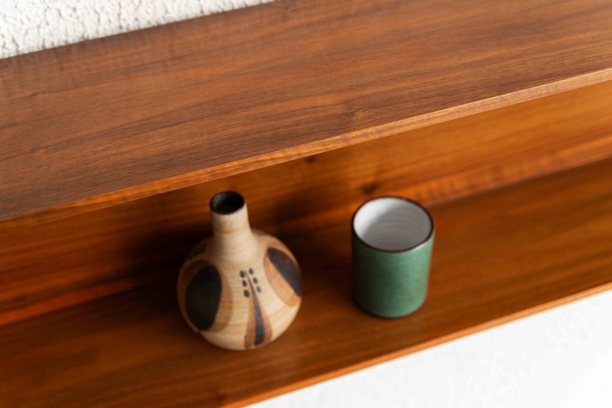 240 cm floating wall shelf by Walter Wirz