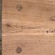 Brutalist table wood raw