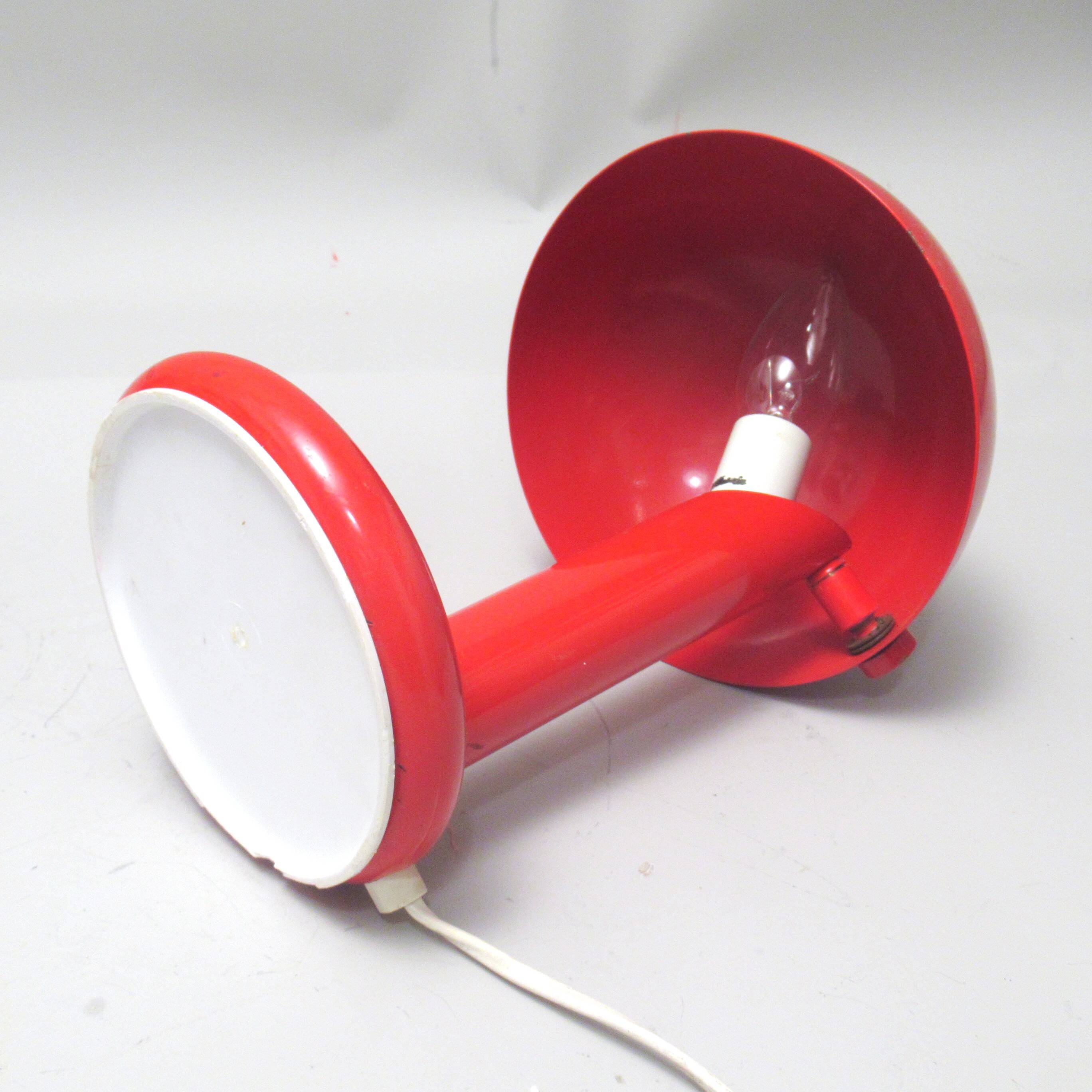1980s mushroom desk lamp