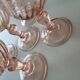 5 verres à pied Rosaline