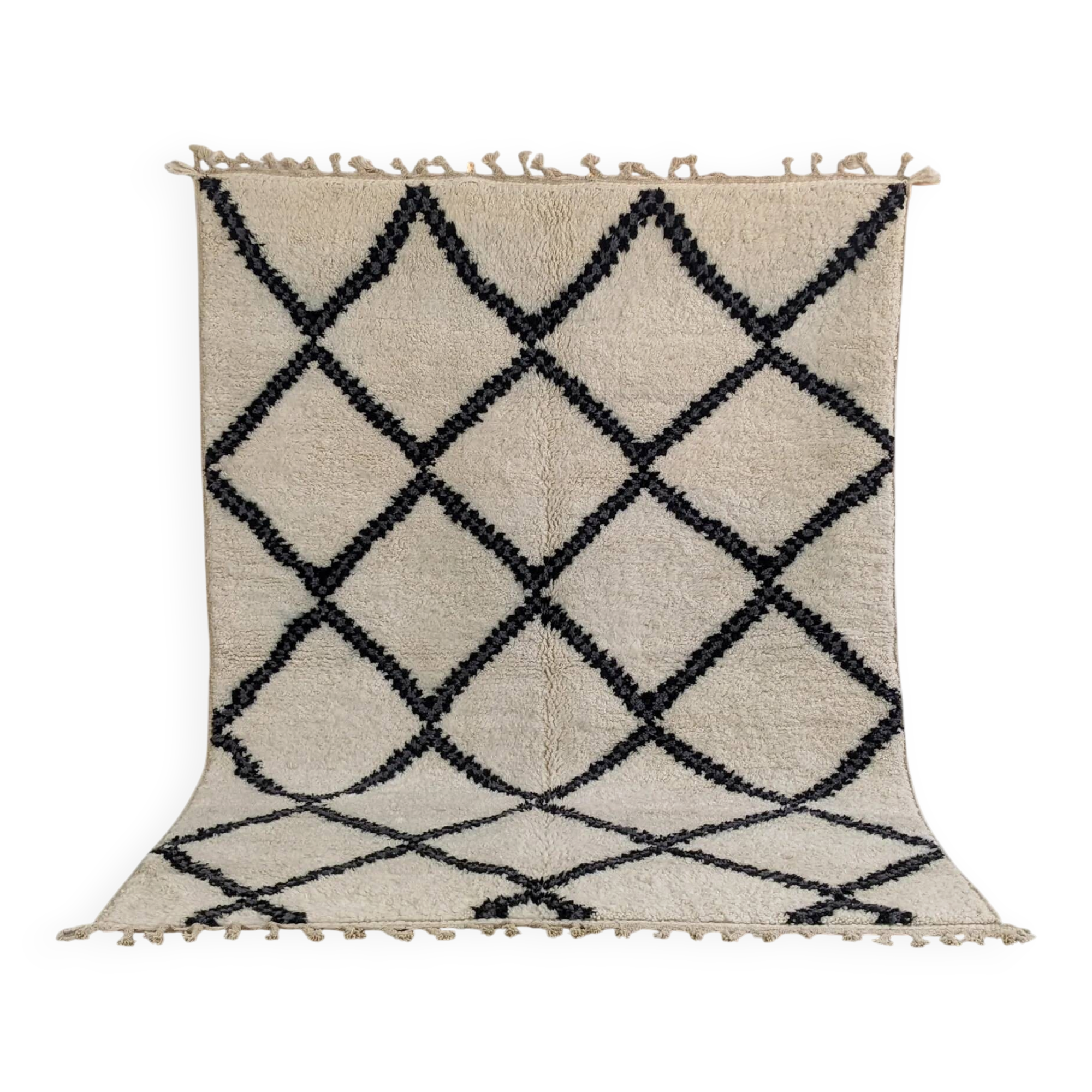 Large Beni Ouarain rug, 280 x 205 cm