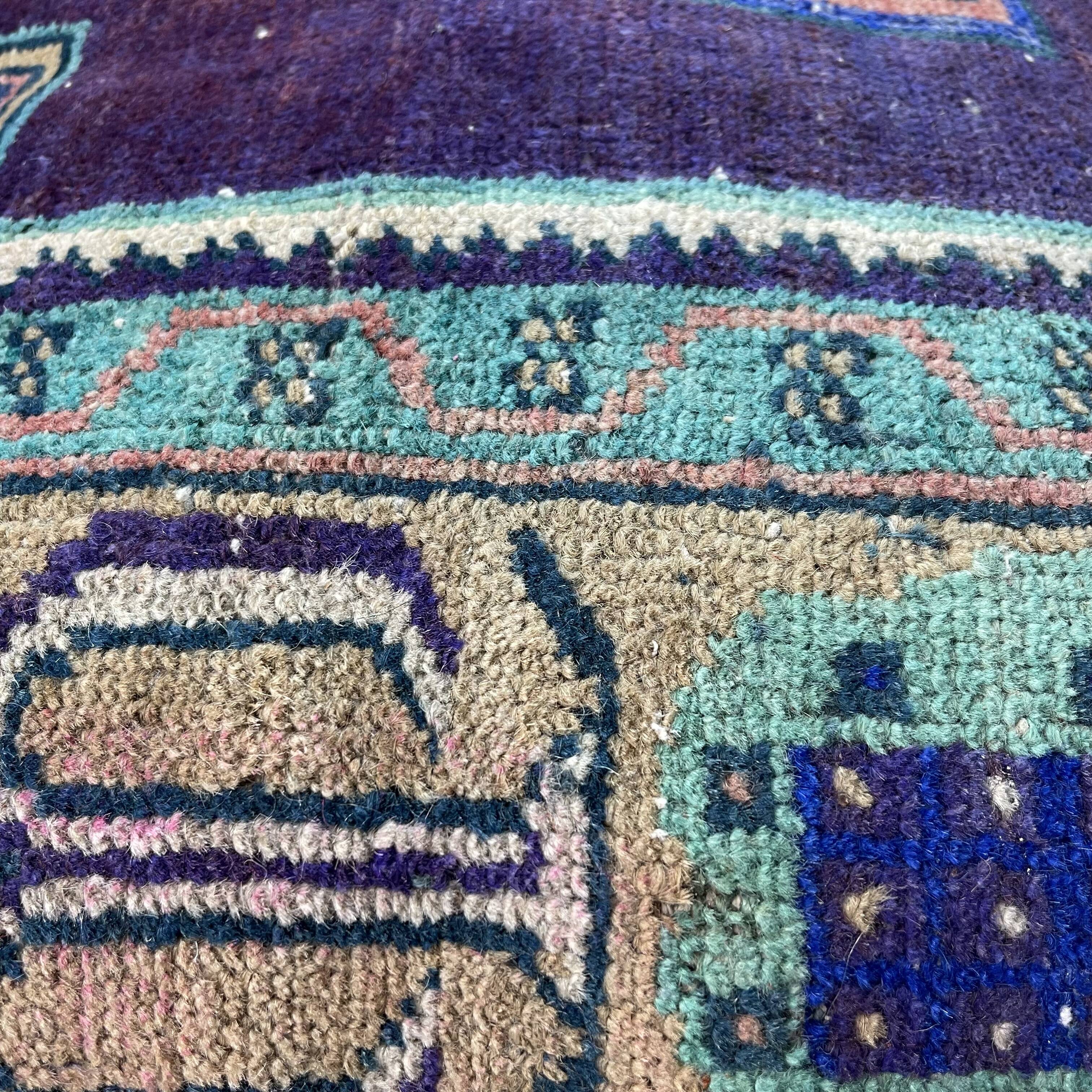 Vintage turkish rug cushion cover 45 x 45 cm