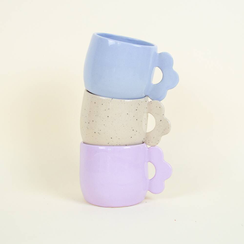 FLOWER MUG CREAM