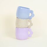 Flower mug crème