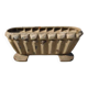 Enamelled cast iron jardinière from 1900 by the Charleville-Mézières establishments.