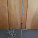 Portemanteau perroquet métal chromé