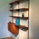 Vintage Scandinavian wall library by Kai Kristiansen for FM Møbler
