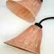 Pair of opaline sconces